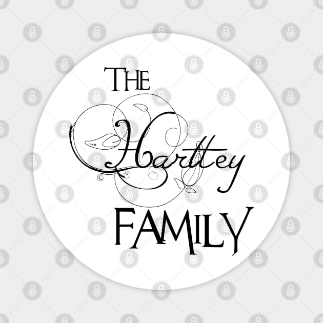 The Hartley Family ,Hartley Surname Magnet by Francoco